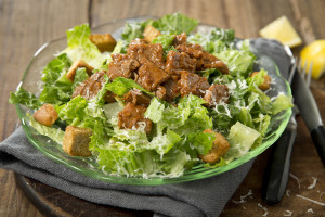 Barbecued Brisket Caesar Salad