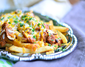 BBQ Pulled Pork Loaded Fries